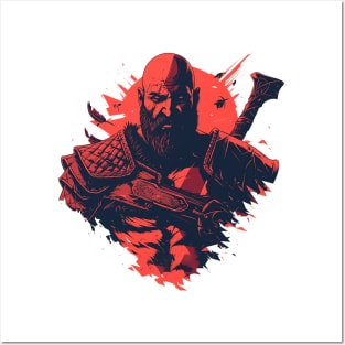 kratos Posters and Art